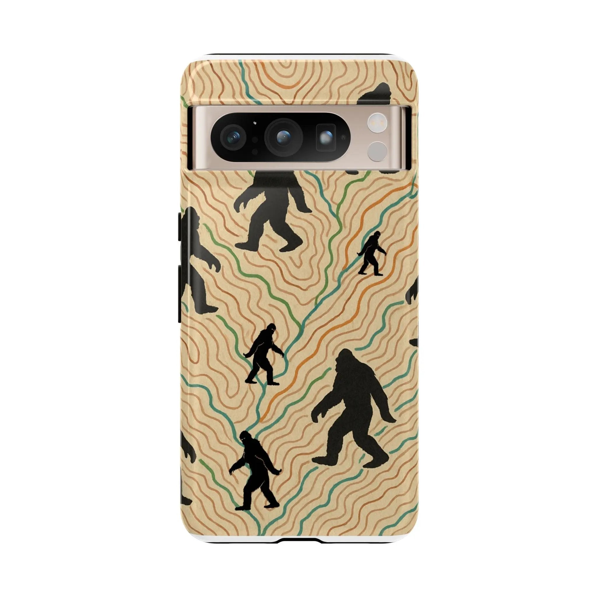 Bigfoot Phone Case – Durable Adventure Phone Case, Unique Nature Lover Gift, Outdoor Accessories Printify