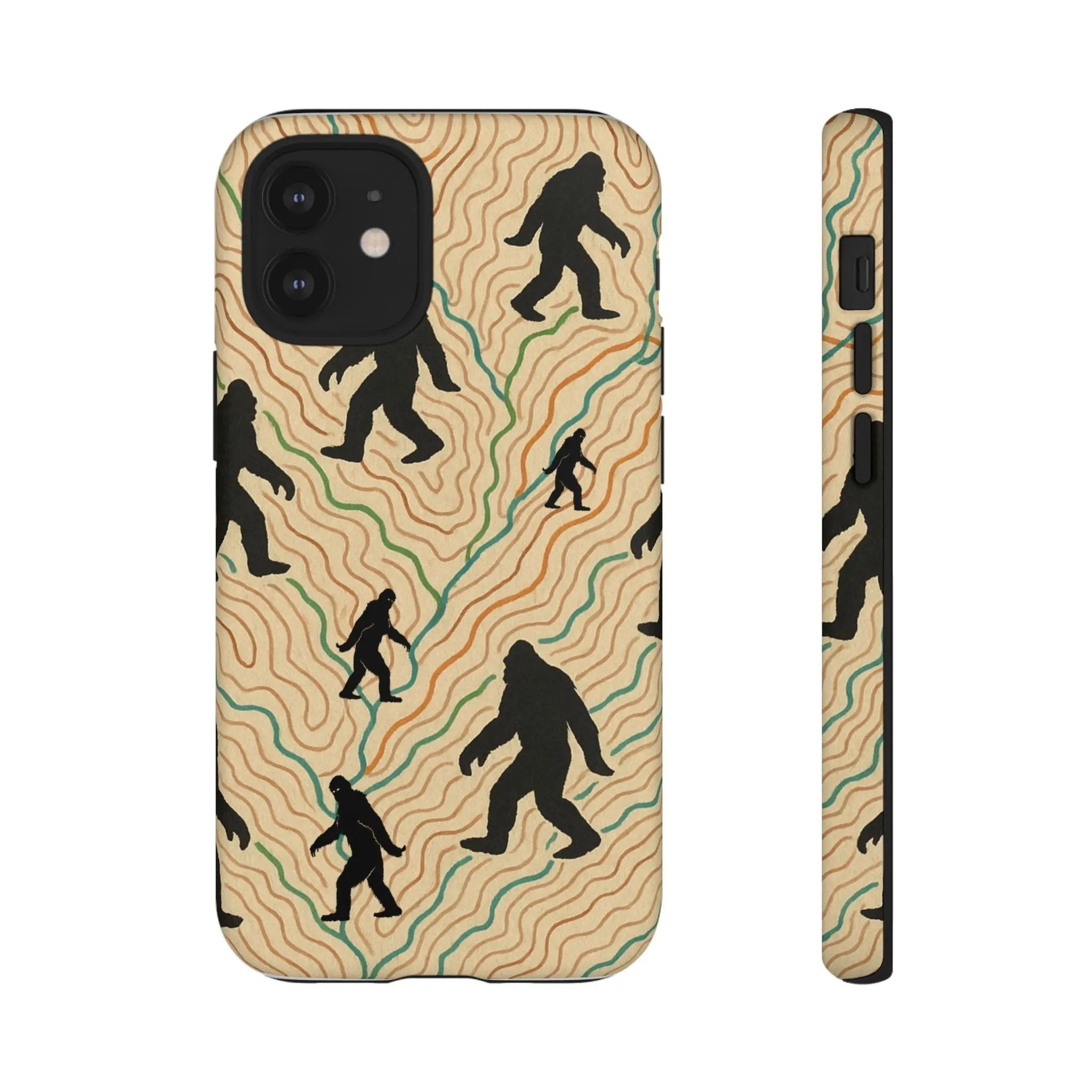 Bigfoot Phone Case – Durable Adventure Phone Case, Unique Nature Lover Gift, Outdoor Accessories Printify