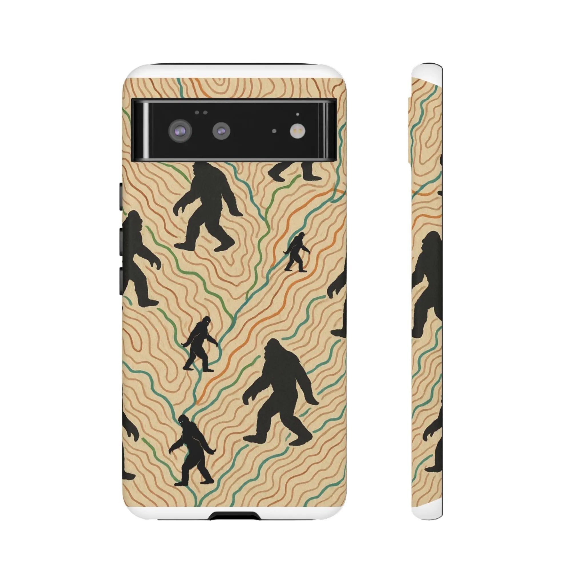 Bigfoot Phone Case – Durable Adventure Phone Case, Unique Nature Lover Gift, Outdoor Accessories Printify