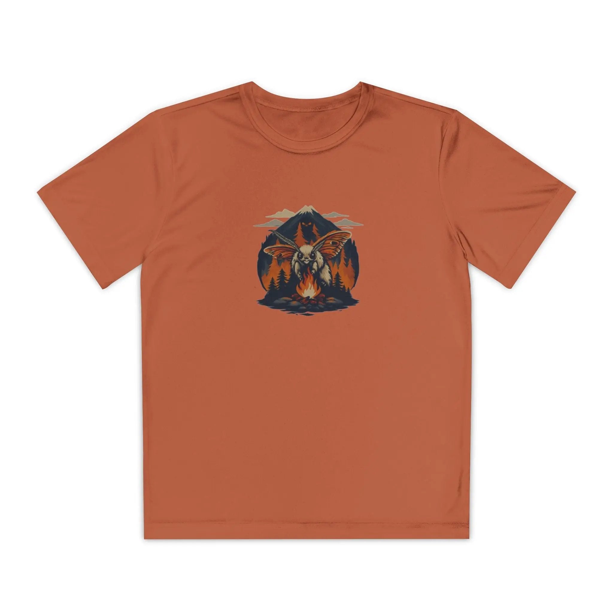 Youth Adventure Tee – Kids’ Mountain Design Outdoor & Hiking Shirt, Perfect Gift for Young Nature Lovers Printify