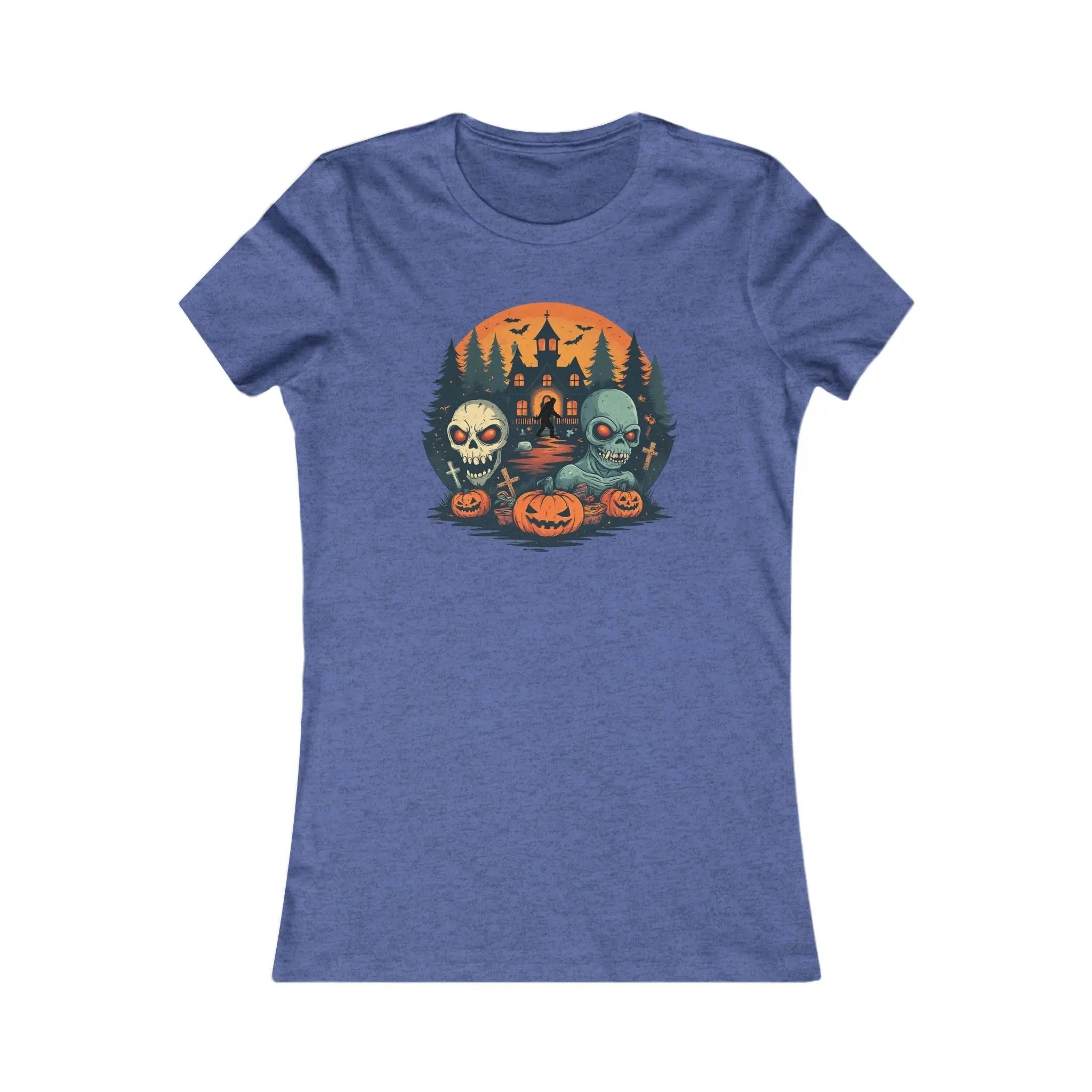 Halloween Graphic Tee – Women's Favorite Tee, Spooky Autumn Shirt, Halloween Party & Casual Wear, Gift for Her Printify