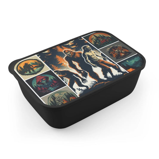 Bigfoot Forest Bento Box – Eco-Friendly PLA Lunch Box with Utensils Printify