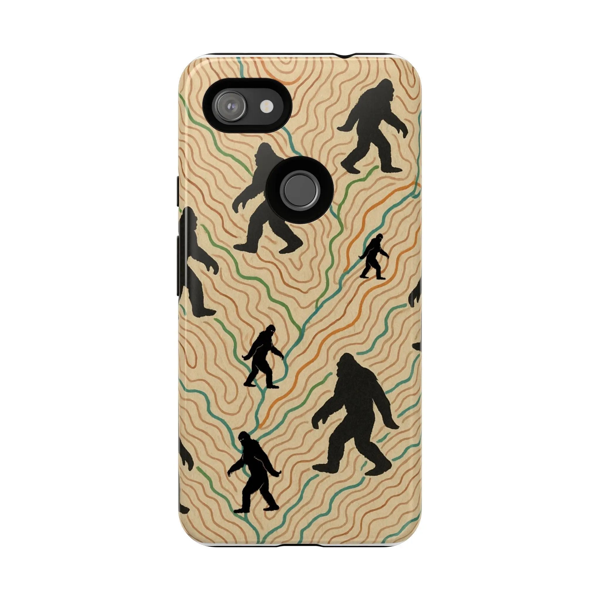Bigfoot Phone Case – Durable Adventure Phone Case, Unique Nature Lover Gift, Outdoor Accessories Printify