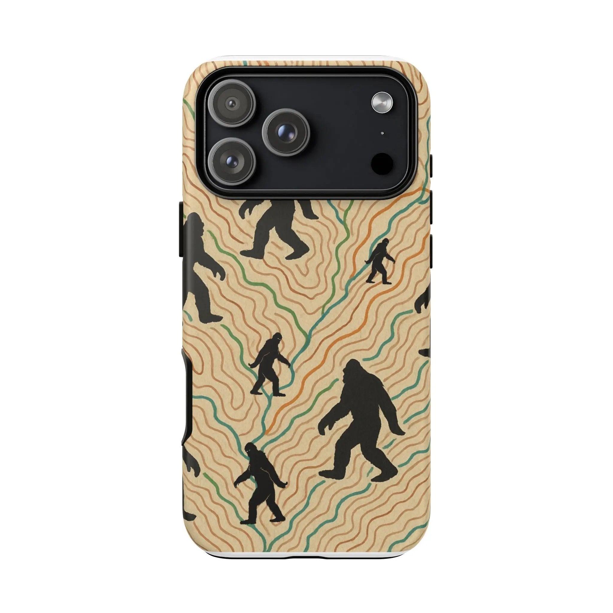 Bigfoot Phone Case – Durable Adventure Phone Case, Unique Nature Lover Gift, Outdoor Accessories Printify