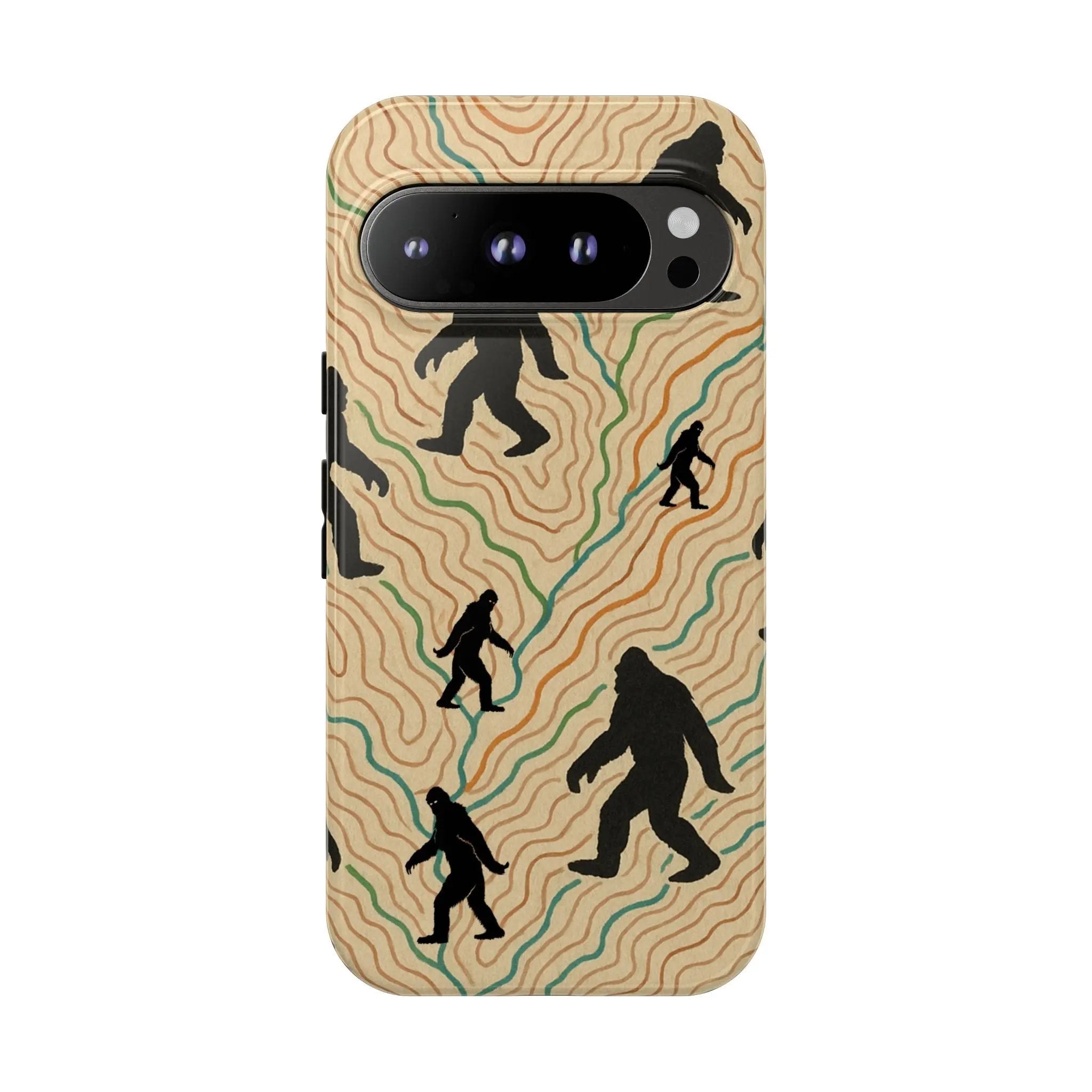 Bigfoot Phone Case – Durable Adventure Phone Case, Unique Nature Lover Gift, Outdoor Accessories Printify