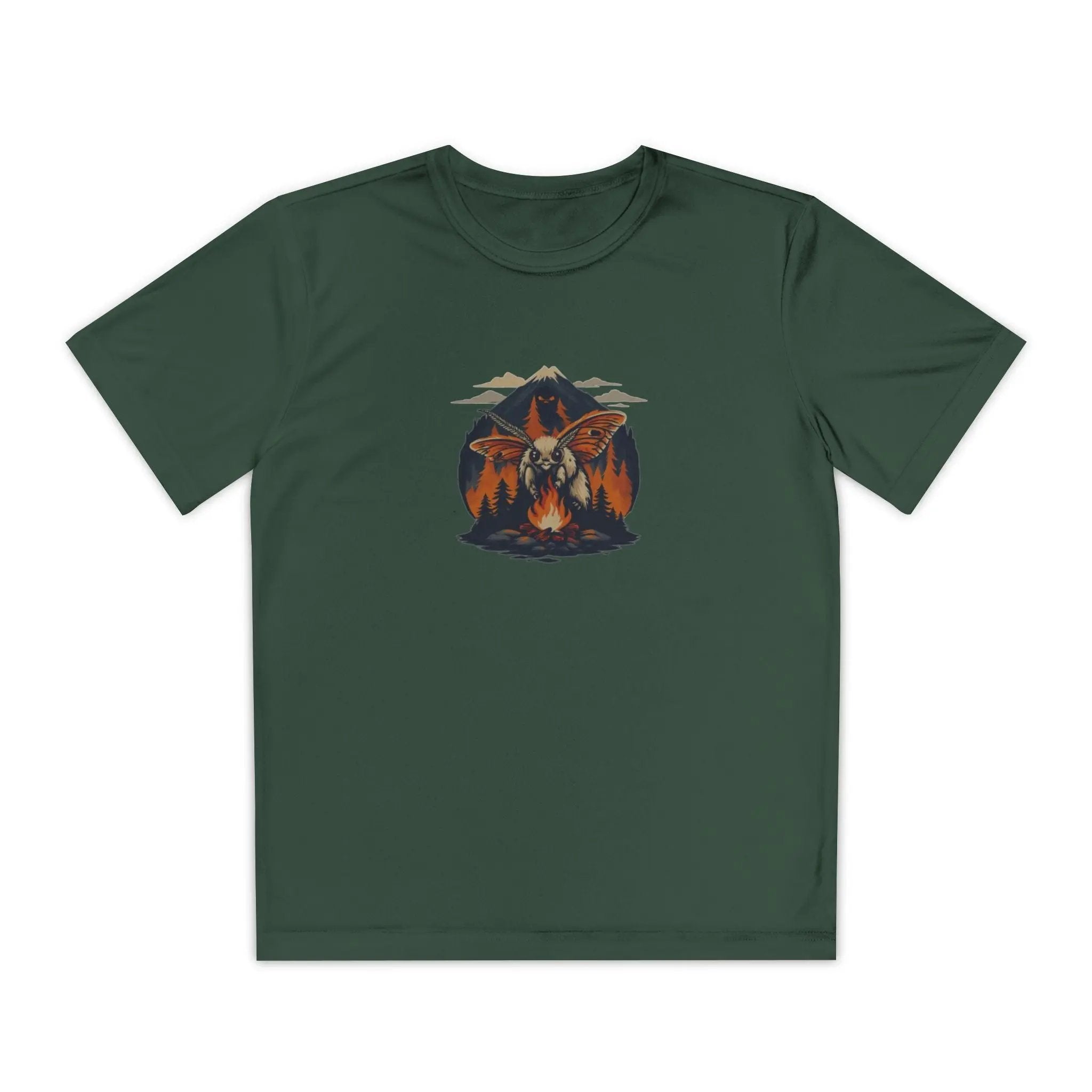 Youth Adventure Tee – Kids’ Mountain Design Outdoor & Hiking Shirt, Perfect Gift for Young Nature Lovers Printify