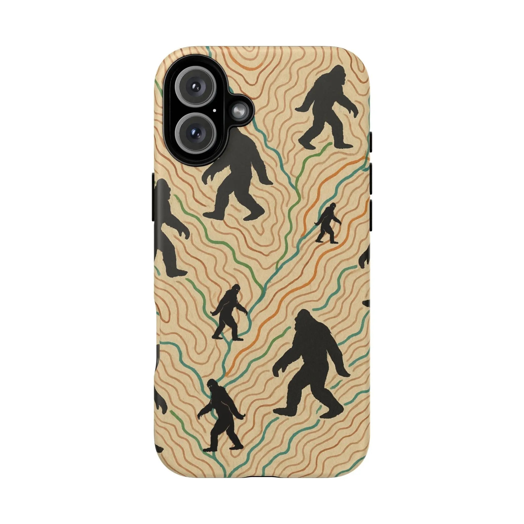 Bigfoot Phone Case – Durable Adventure Phone Case, Unique Nature Lover Gift, Outdoor Accessories Printify