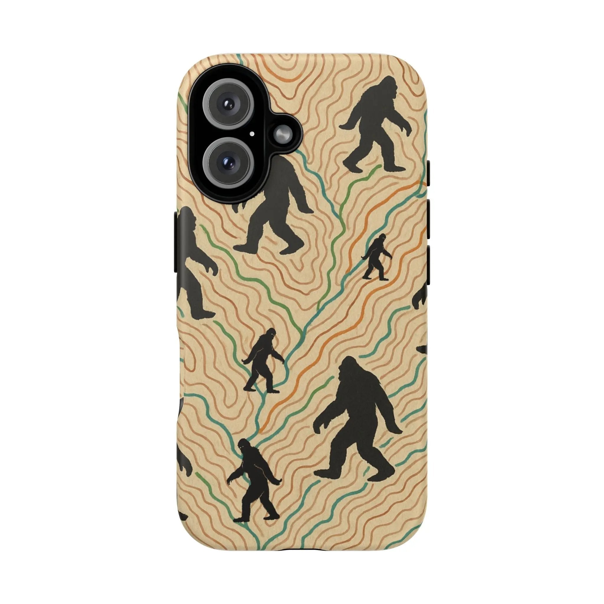 Bigfoot Phone Case – Durable Adventure Phone Case, Unique Nature Lover Gift, Outdoor Accessories Printify