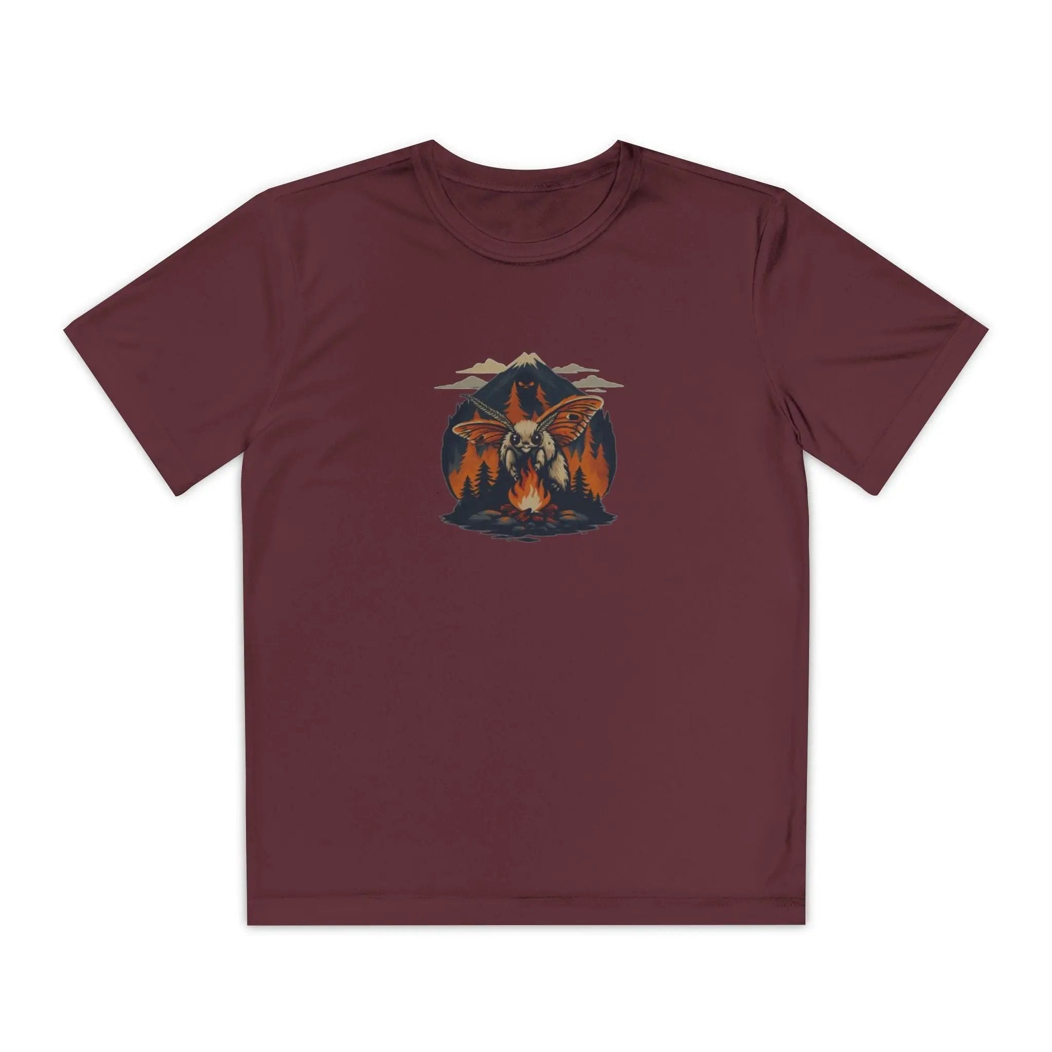 Youth Adventure Tee – Kids’ Mountain Design Outdoor & Hiking Shirt, Perfect Gift for Young Nature Lovers Printify