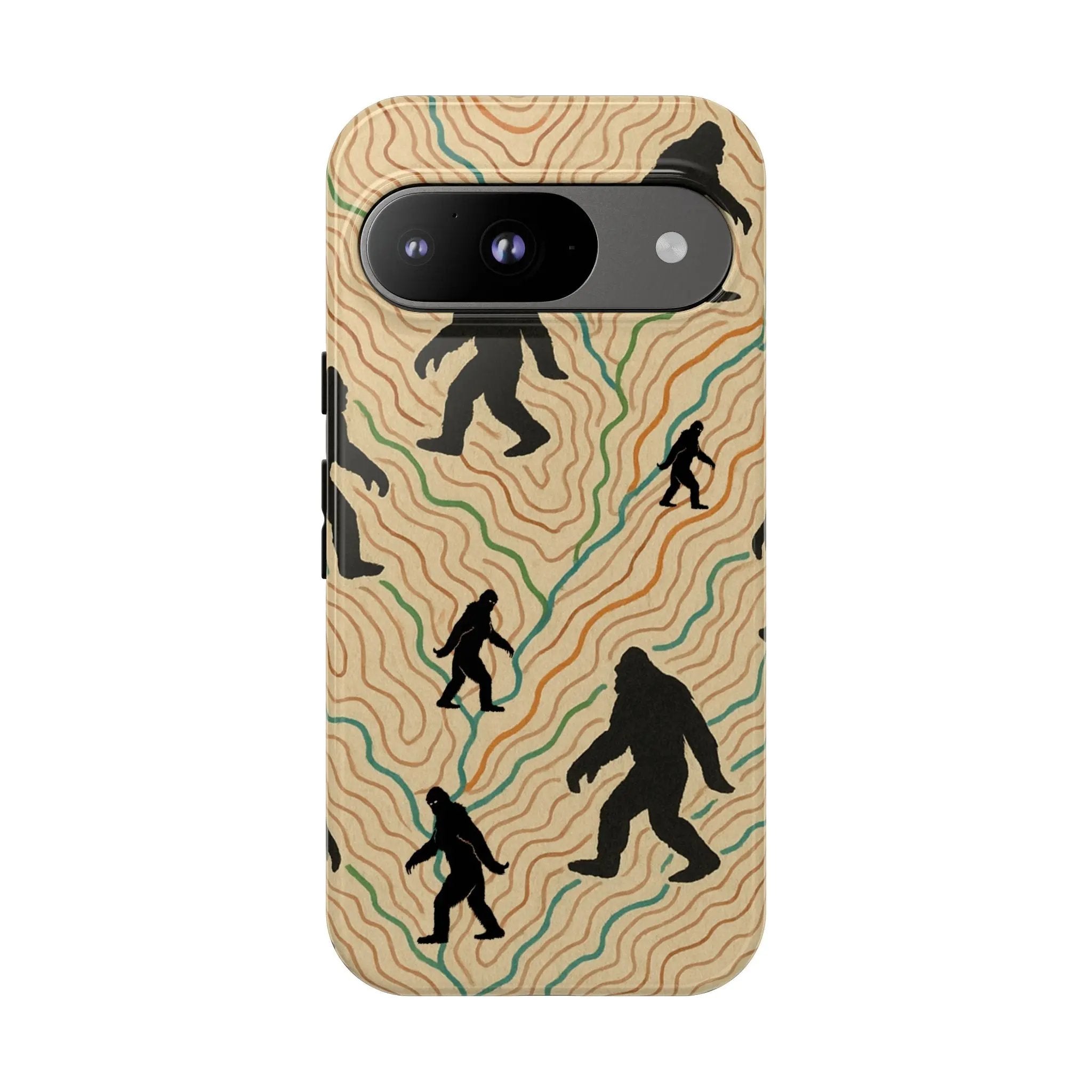 Bigfoot Phone Case – Durable Adventure Phone Case, Unique Nature Lover Gift, Outdoor Accessories Printify