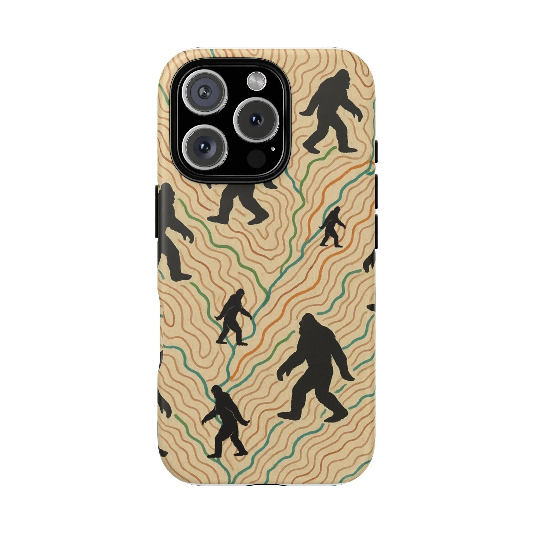 Bigfoot Phone Case – Durable Adventure Phone Case, Unique Nature Lover Gift, Outdoor Accessories Printify