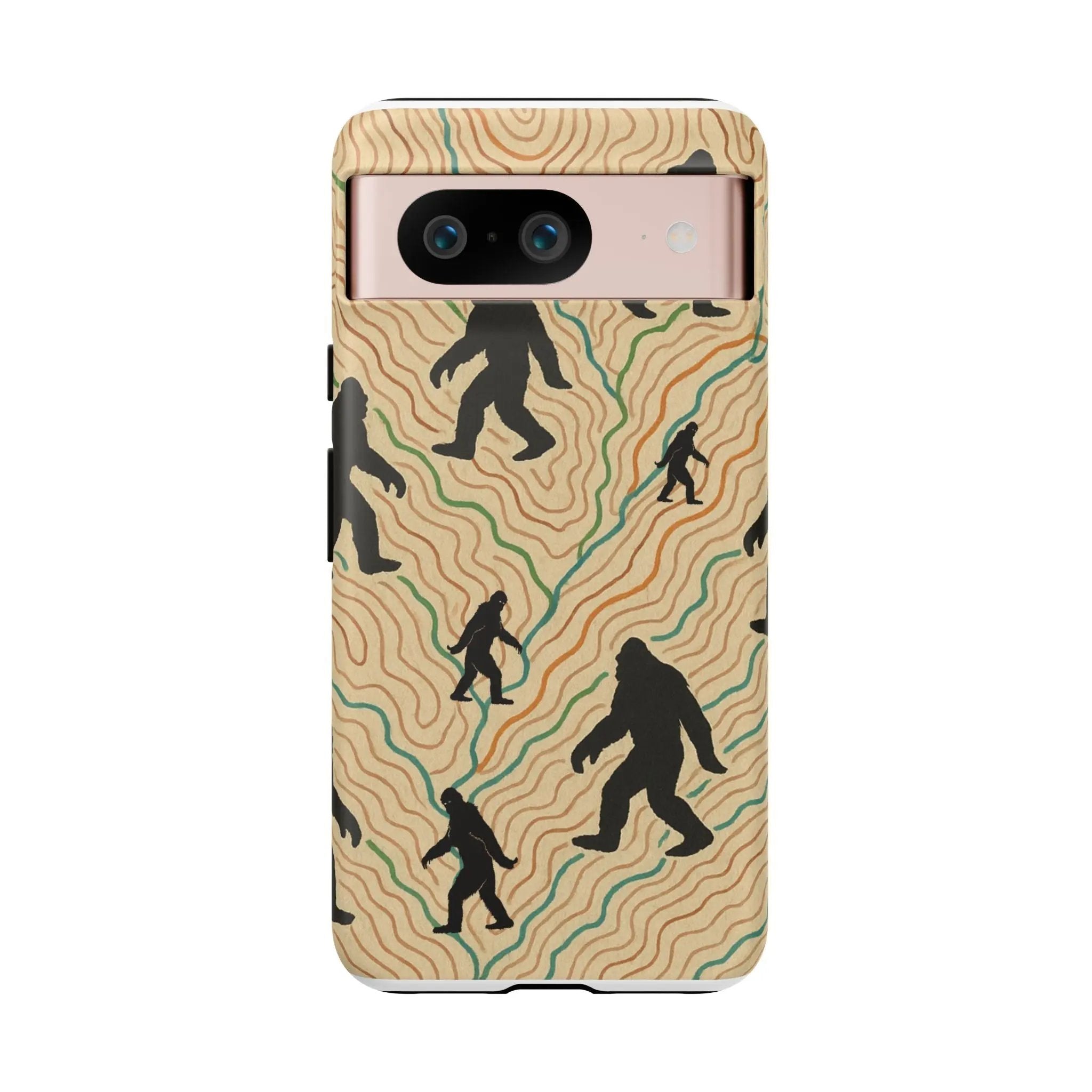 Bigfoot Phone Case – Durable Adventure Phone Case, Unique Nature Lover Gift, Outdoor Accessories Printify