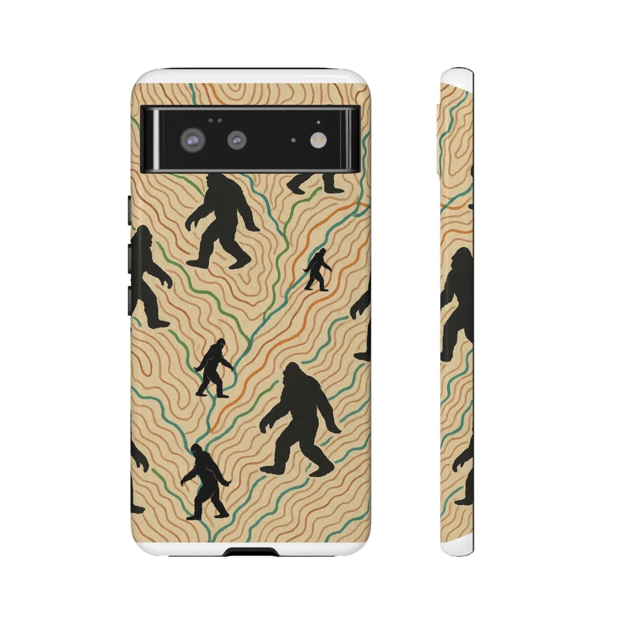 Bigfoot Phone Case – Durable Adventure Phone Case, Unique Nature Lover Gift, Outdoor Accessories Printify