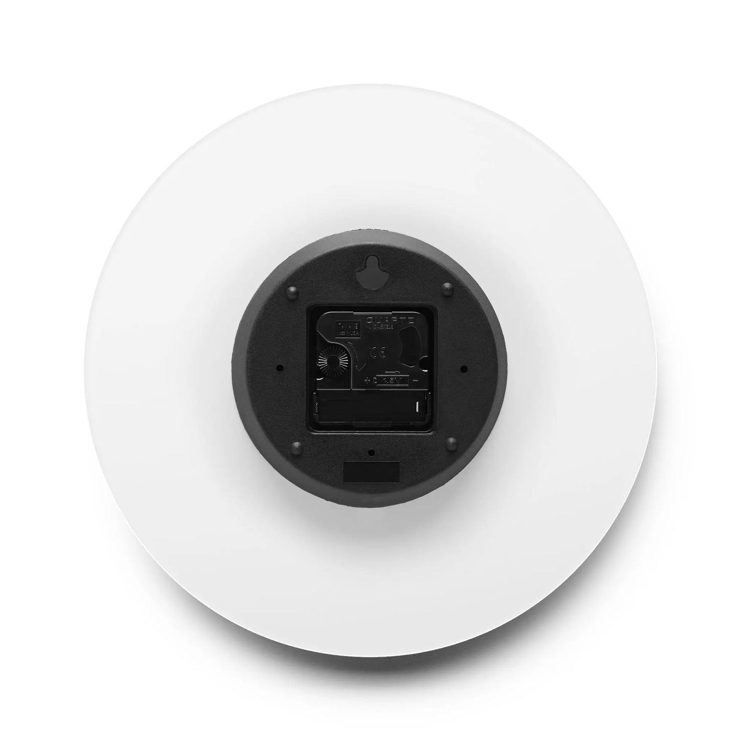 Bigfoot Mandala Acrylic Wall Clock — Repeating Sasquatch Footprint Design Printify