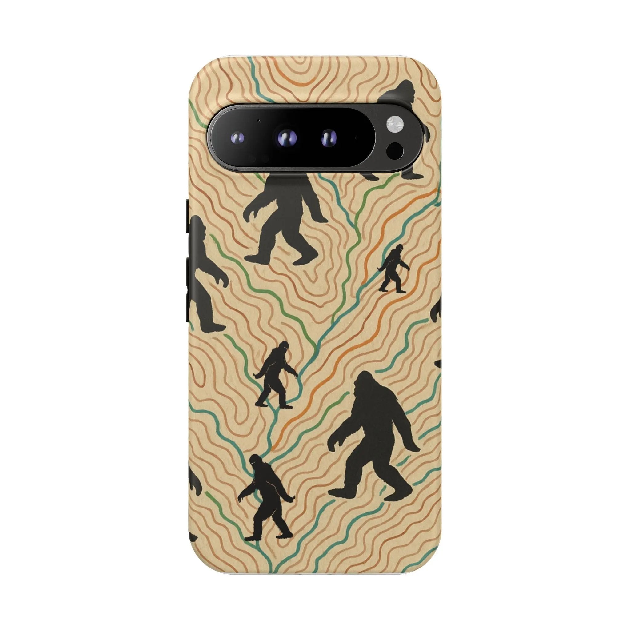 Bigfoot Phone Case – Durable Adventure Phone Case, Unique Nature Lover Gift, Outdoor Accessories Printify