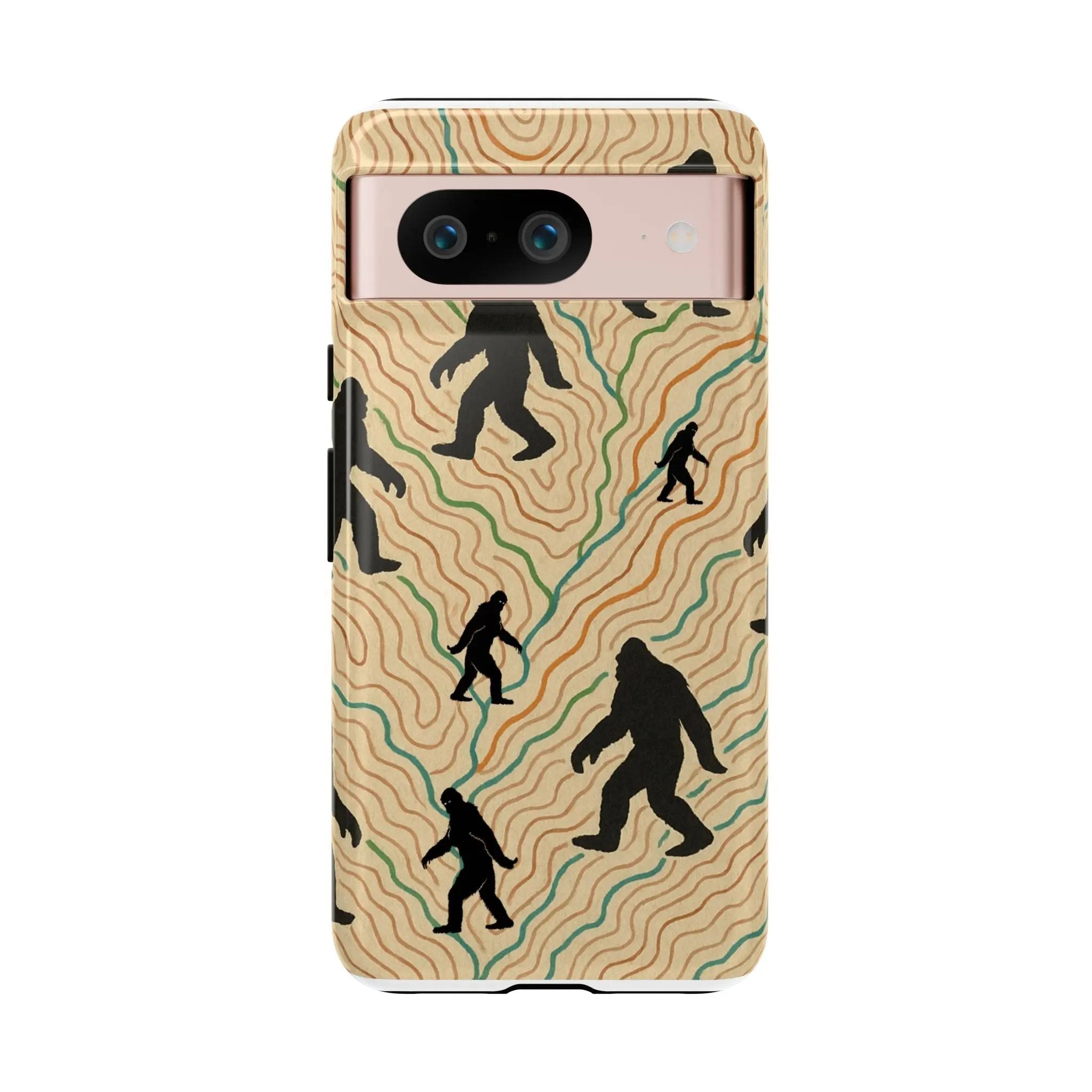 Bigfoot Phone Case – Durable Adventure Phone Case, Unique Nature Lover Gift, Outdoor Accessories Printify