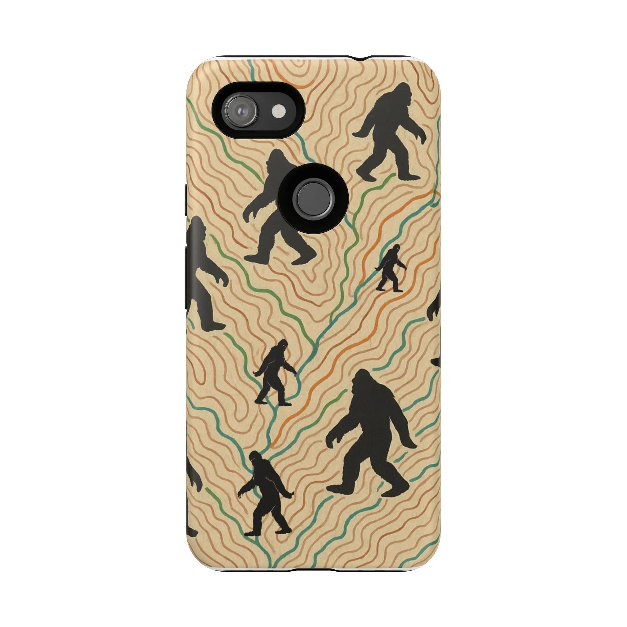 Bigfoot Phone Case – Durable Adventure Phone Case, Unique Nature Lover Gift, Outdoor Accessories Printify