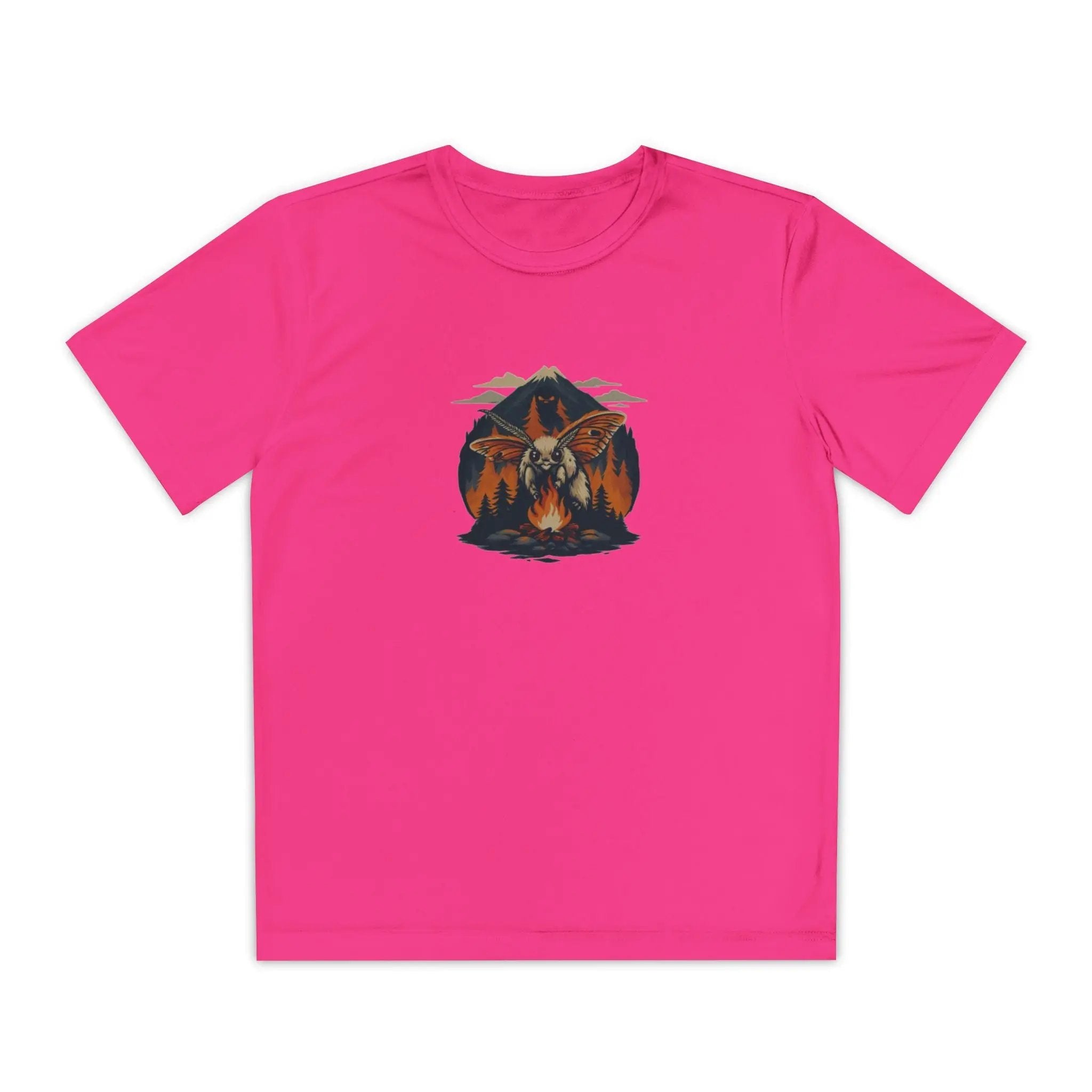 Youth Adventure Tee – Kids’ Mountain Design Outdoor & Hiking Shirt, Perfect Gift for Young Nature Lovers Printify