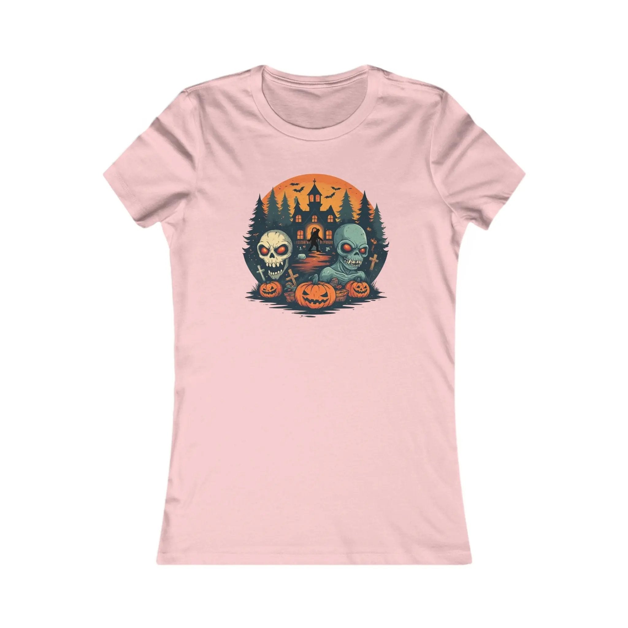 Halloween Graphic Tee – Women's Favorite Tee, Spooky Autumn Shirt, Halloween Party & Casual Wear, Gift for Her Printify