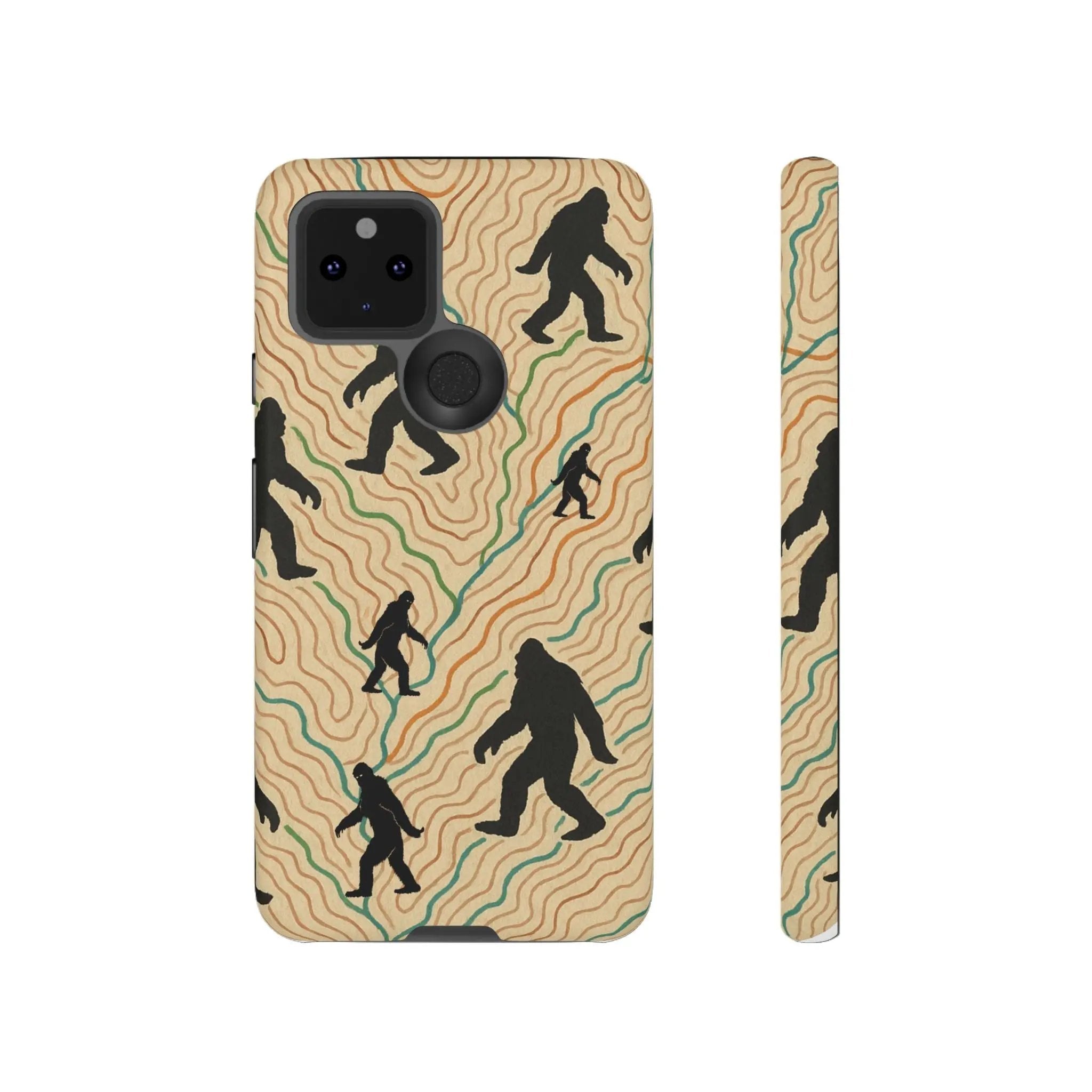 Bigfoot Phone Case – Durable Adventure Phone Case, Unique Nature Lover Gift, Outdoor Accessories Printify