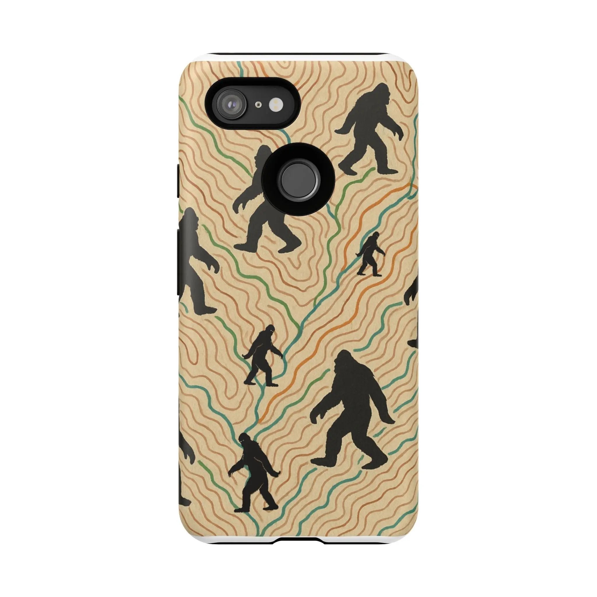 Bigfoot Phone Case – Durable Adventure Phone Case, Unique Nature Lover Gift, Outdoor Accessories Printify
