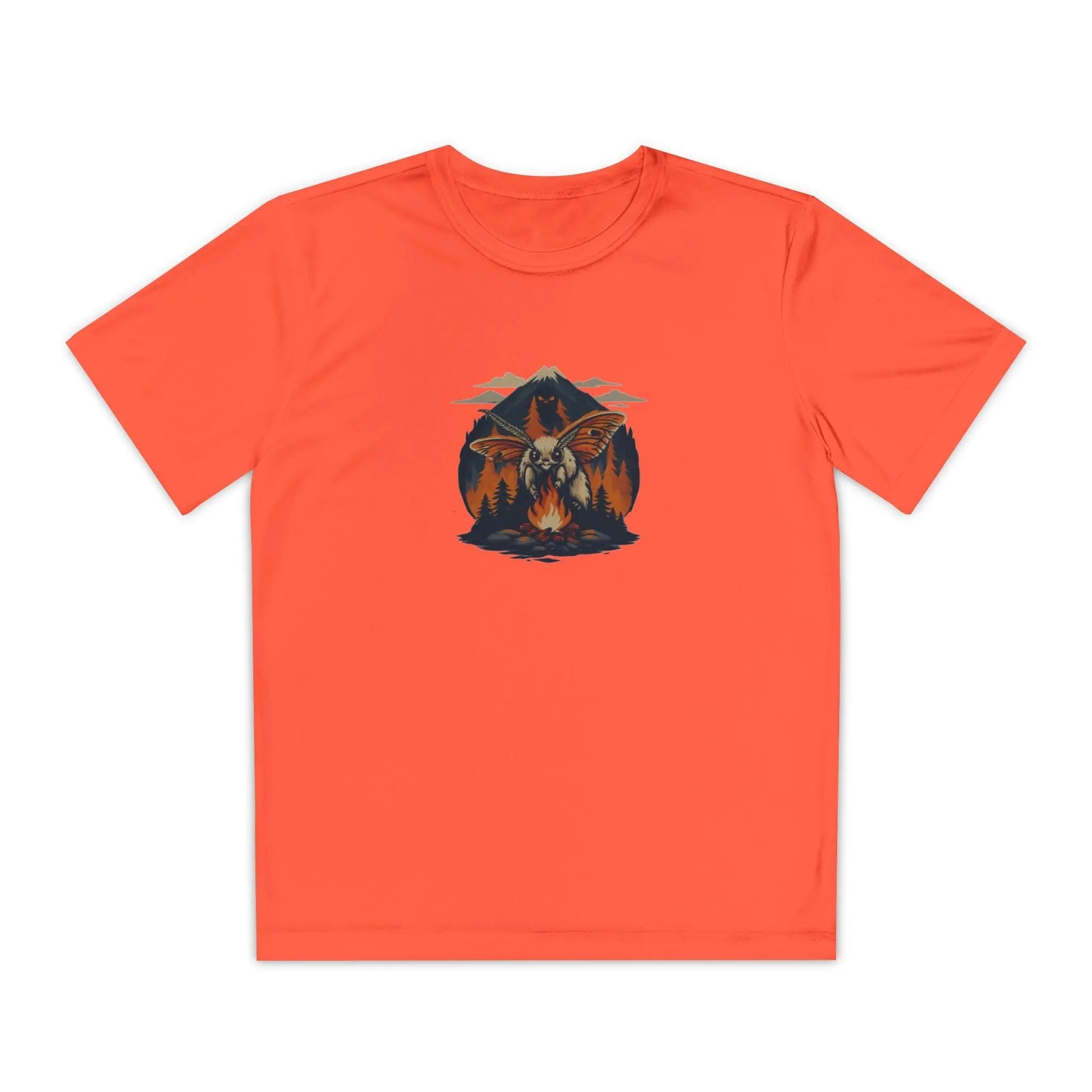 Youth Adventure Tee – Kids’ Mountain Design Outdoor & Hiking Shirt, Perfect Gift for Young Nature Lovers Printify