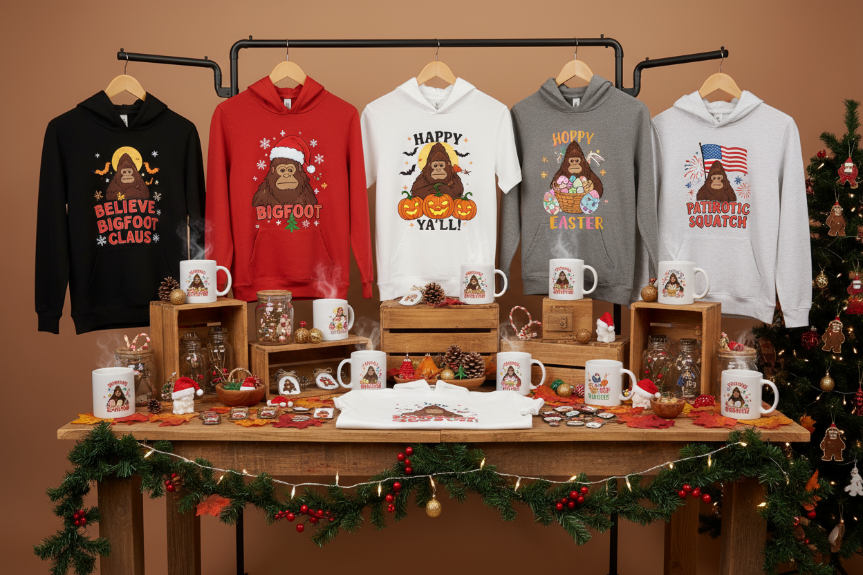 Seasonal and Holiday Collections Squatch Wear