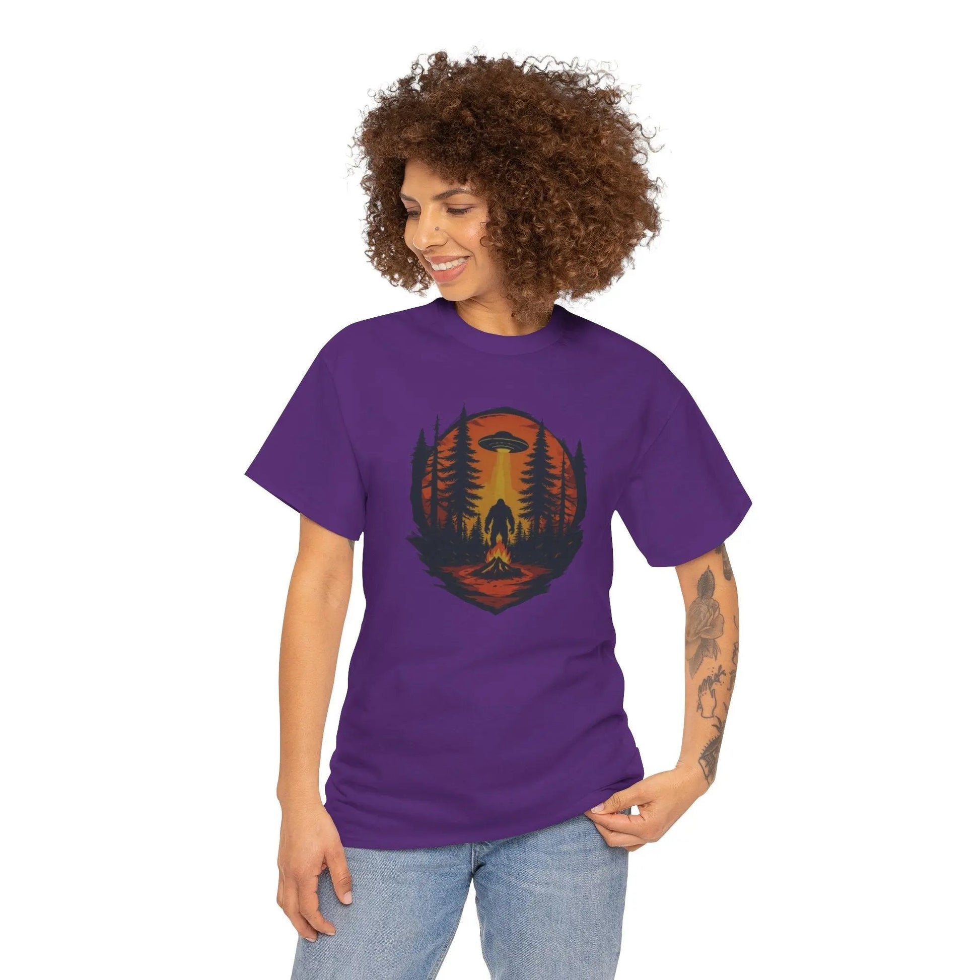 Nature-Inspired Adventure Tee – Unisex Cotton Camping & Outdoor Shirt, Perfect Gift for Nature Lovers Printify