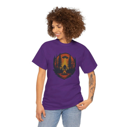 Nature-Inspired Adventure Tee – Unisex Cotton Camping & Outdoor Shirt, Perfect Gift for Nature Lovers Printify