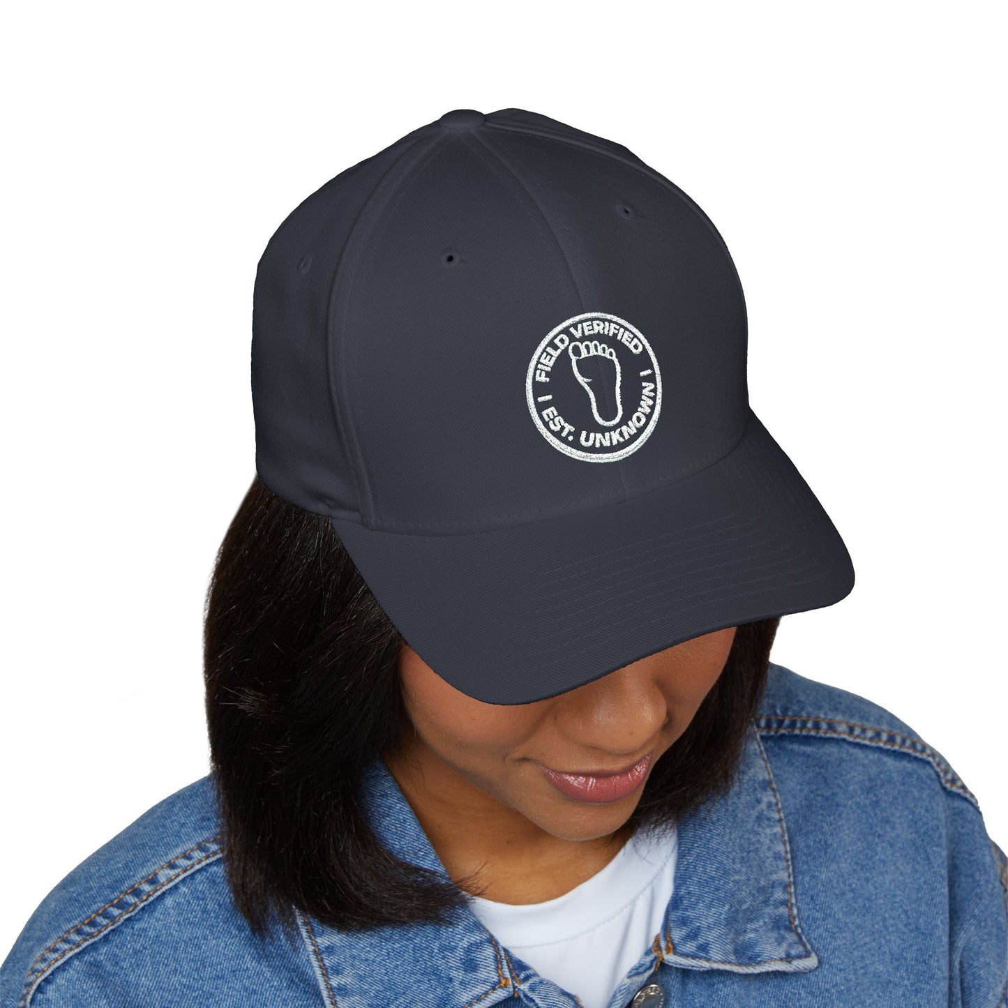 "Field Verified Est. Unknown" Closed-Back Hat