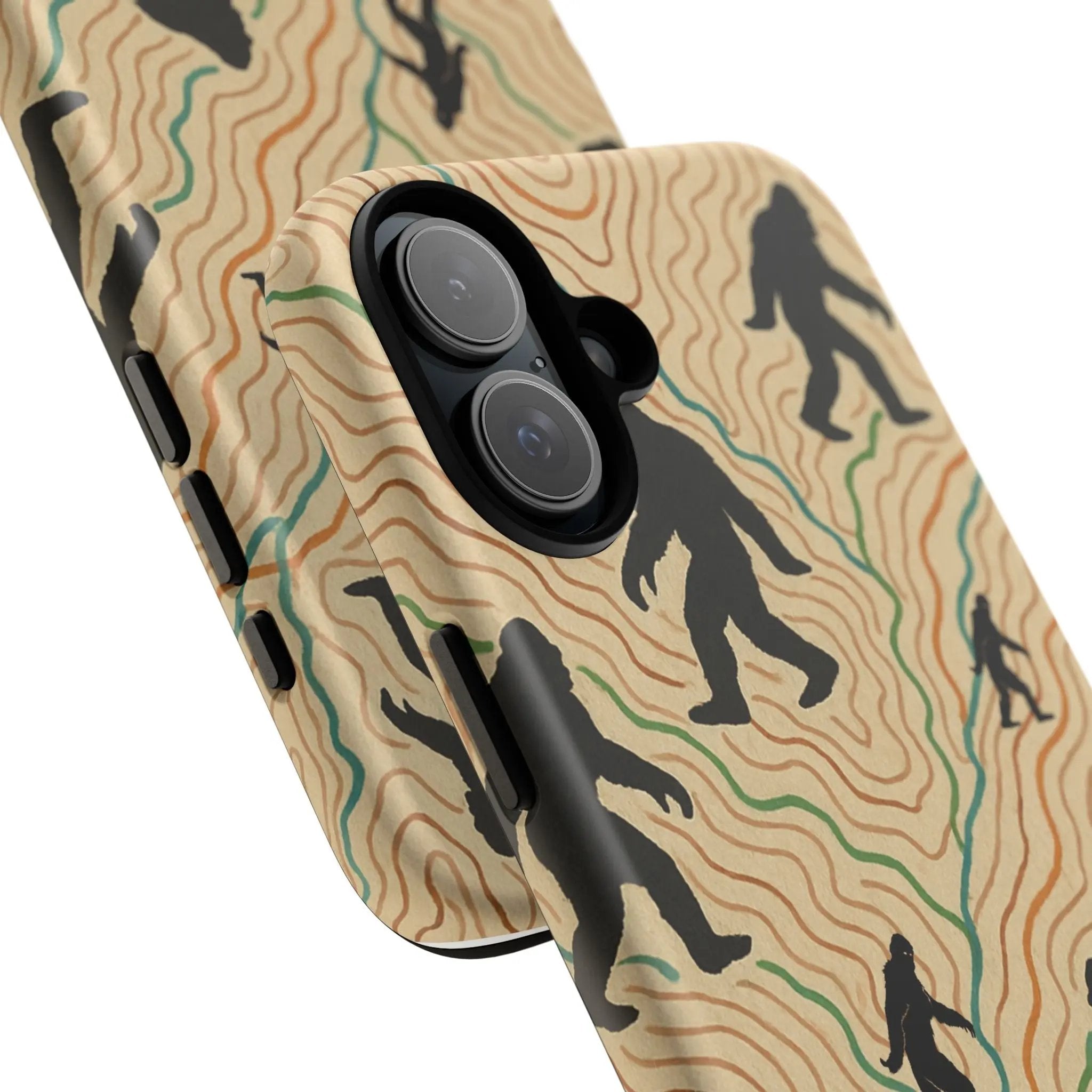 Bigfoot Phone Case – Durable Adventure Phone Case, Unique Nature Lover Gift, Outdoor Accessories Printify