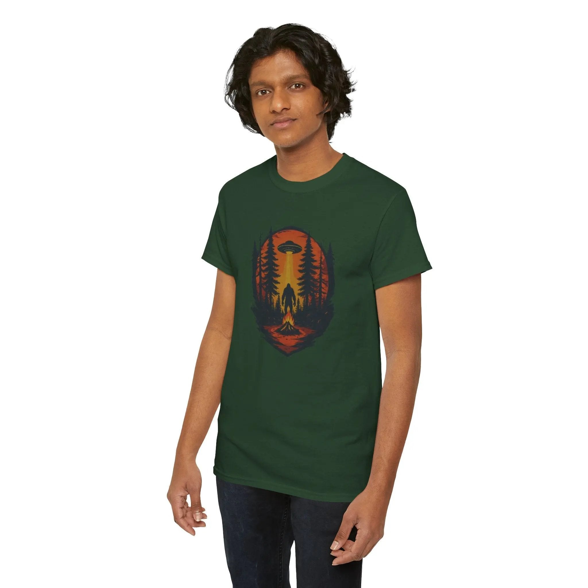 Nature-Inspired Adventure Tee – Unisex Cotton Camping & Outdoor Shirt, Perfect Gift for Nature Lovers Printify