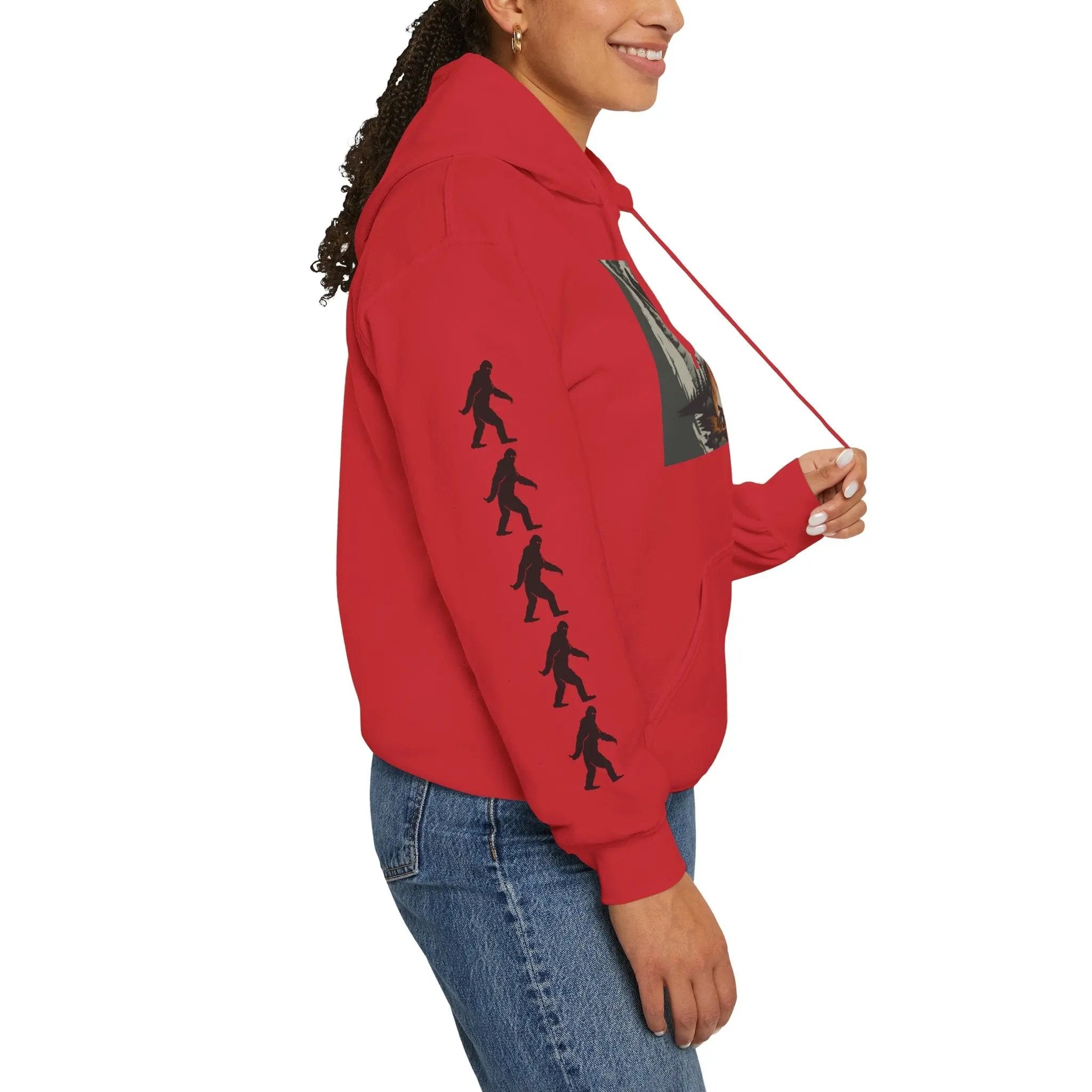 Nature-Inspired Adventure Hoodie – Unisex Heavy Blend™ Sweatshirt, Hiking & Camping Gift, Travel and Outdoor Apparel Printify
