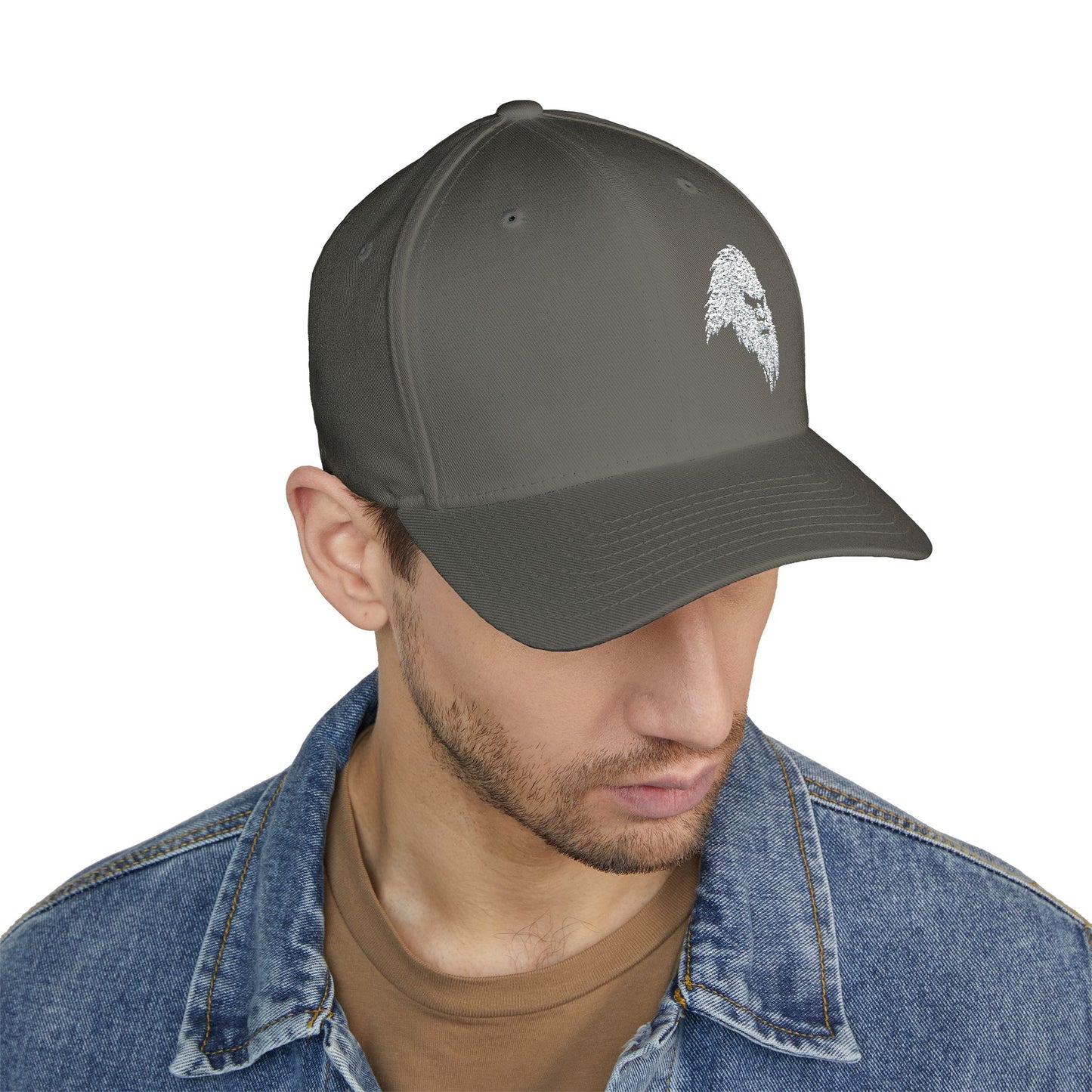 Sasquatch Head Flexfit Hat