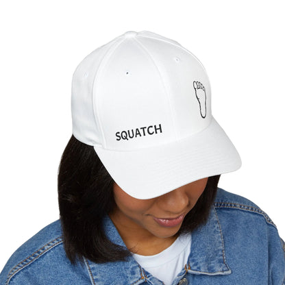 Embroidered Sasquatch Footprint Cap – Classic Low-Profile Adventure Hat