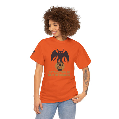 "Attracted to Bad Decisions" Mothman Graphic Tee