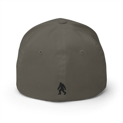 Embroidered Sasquatch Footprint Cap – Classic Low-Profile Adventure Hat