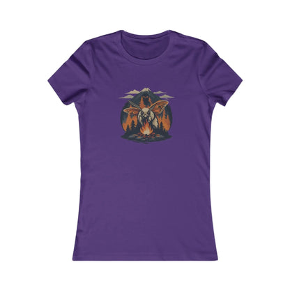 Mountain Adventure Women's Tee – Outdoor Graphic T-Shirt, Hiking Apparel, Nature Lover Gift for Her Printify