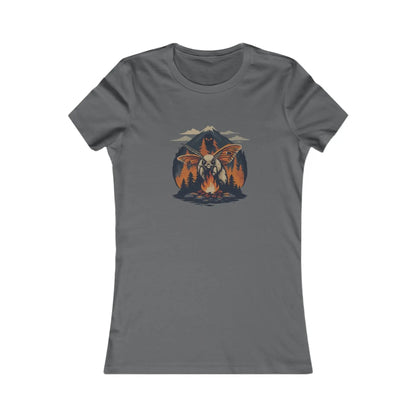 Mountain Adventure Women's Tee – Outdoor Graphic T-Shirt, Hiking Apparel, Nature Lover Gift for Her Printify