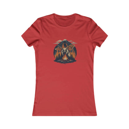 Mountain Adventure Women's Tee – Outdoor Graphic T-Shirt, Hiking Apparel, Nature Lover Gift for Her Printify