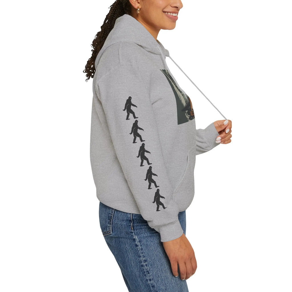 Nature-Inspired Adventure Hoodie – Unisex Heavy Blend™ Sweatshirt, Hiking & Camping Gift, Travel and Outdoor Apparel Printify