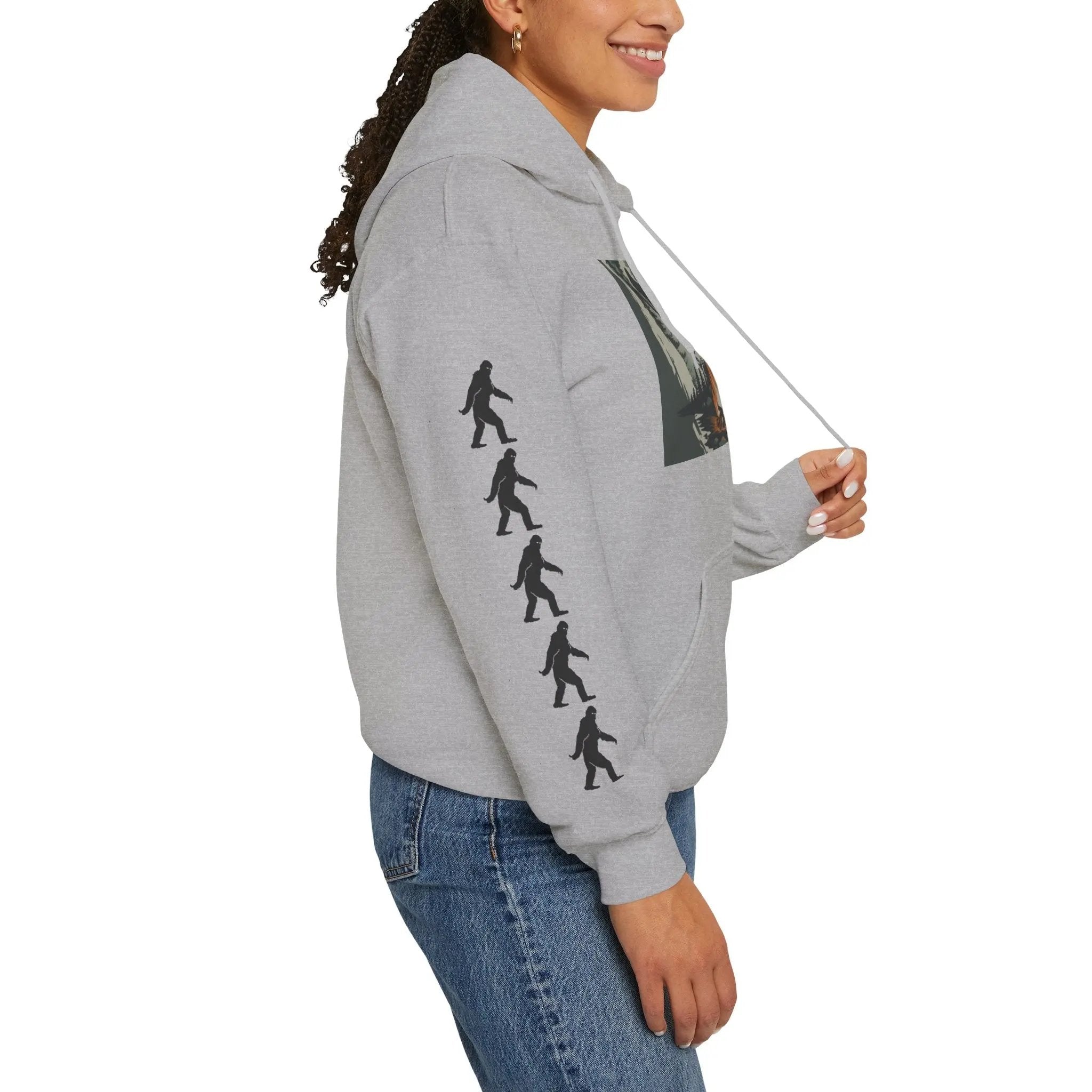 Nature-Inspired Adventure Hoodie – Unisex Heavy Blend™ Sweatshirt, Hiking & Camping Gift, Travel and Outdoor Apparel Printify
