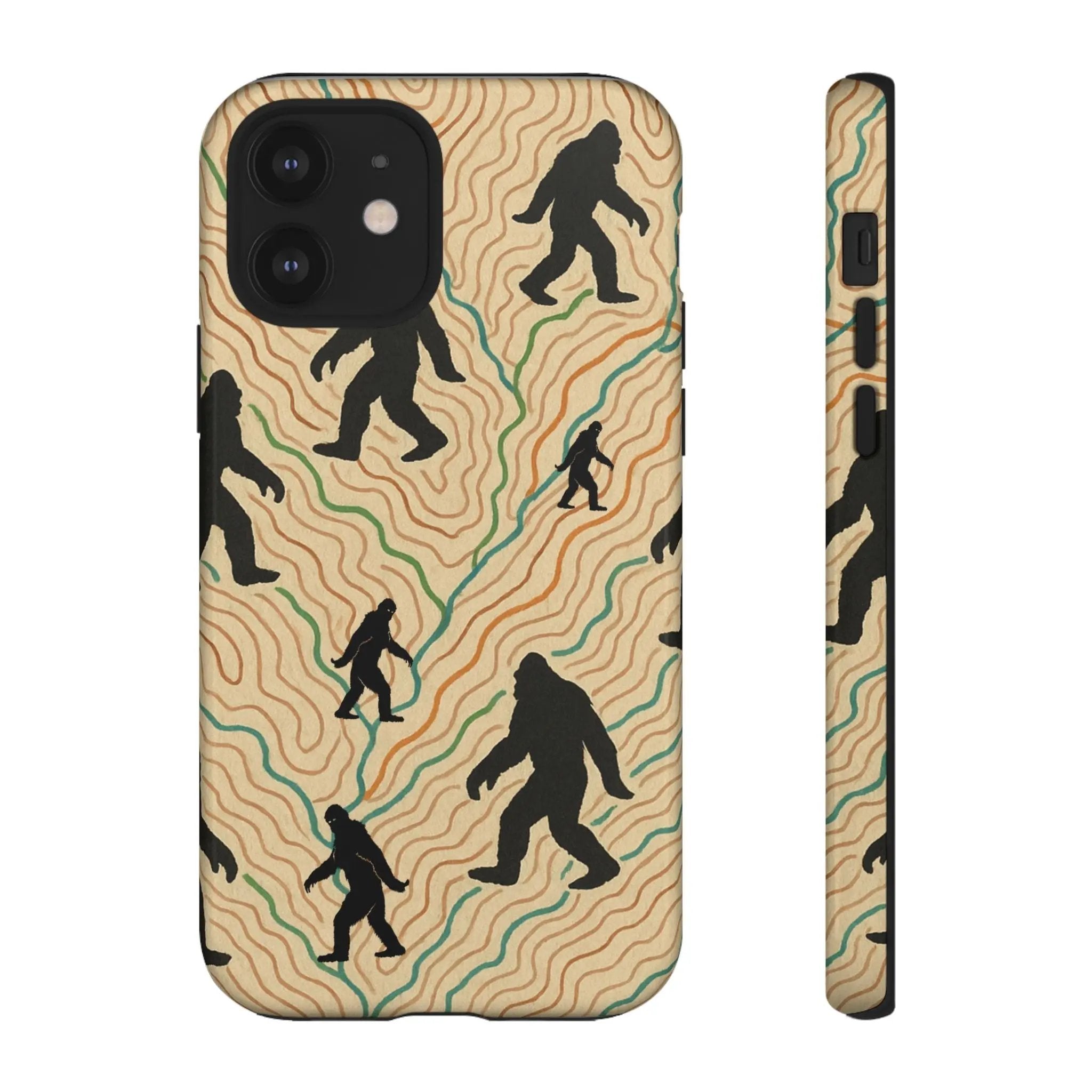 Bigfoot Phone Case – Durable Adventure Phone Case, Unique Nature Lover Gift, Outdoor Accessories Printify