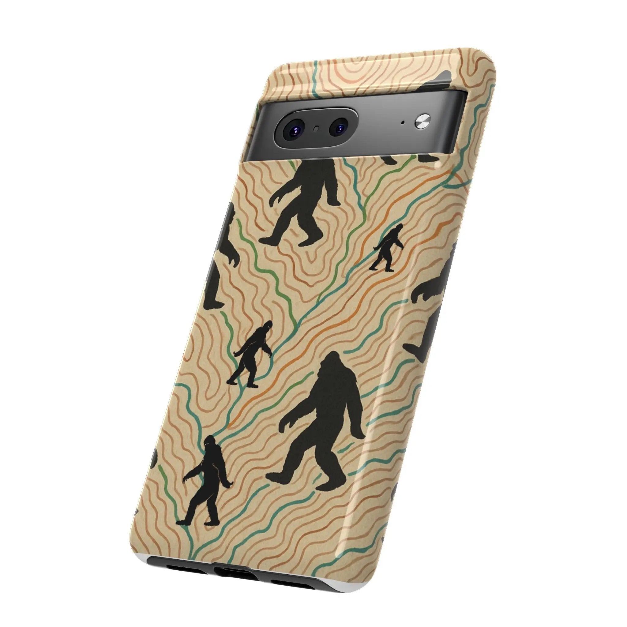 Bigfoot Phone Case – Durable Adventure Phone Case, Unique Nature Lover Gift, Outdoor Accessories Printify