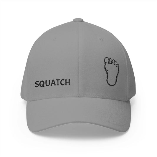 Embroidered Sasquatch Footprint Cap – Classic Low-Profile Adventure Hat