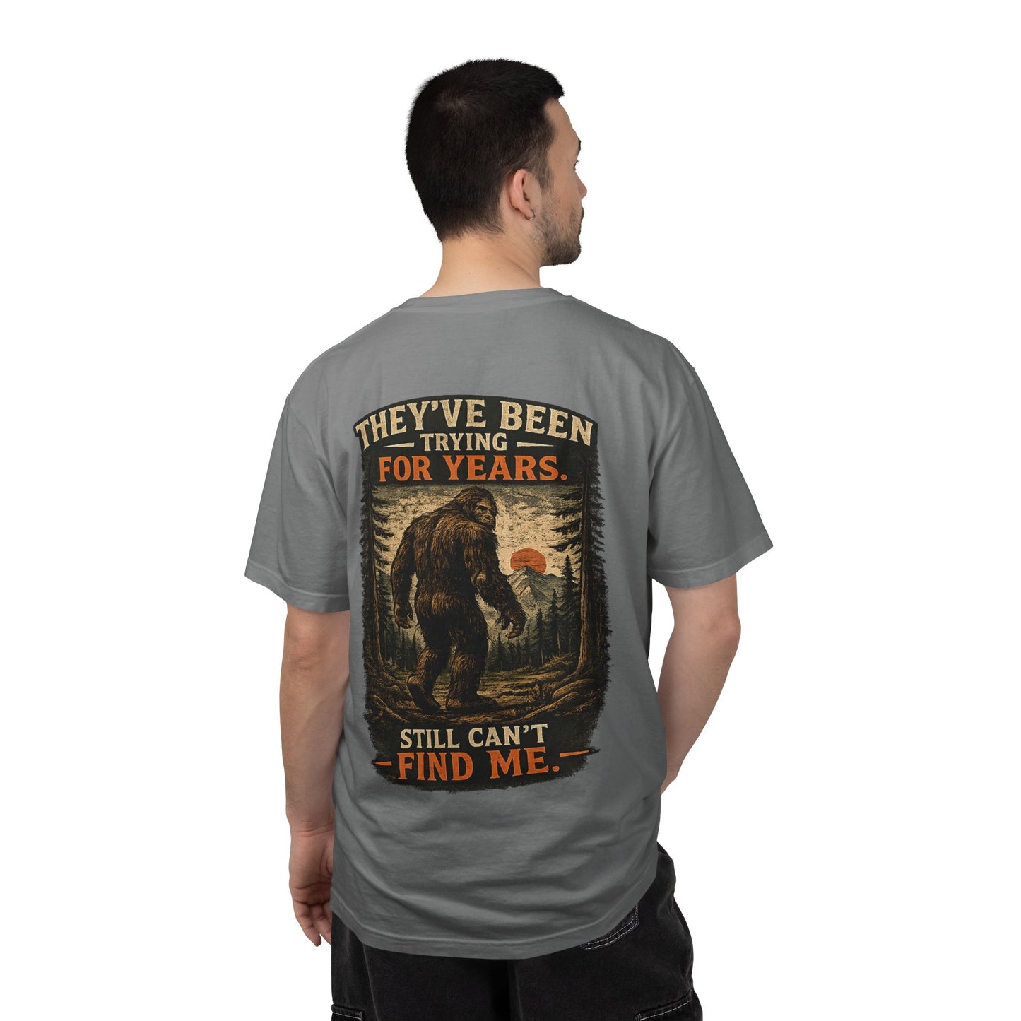 Don’t Track Me Bigfoot Shirt – Untrackable Sasquatch Outdoor Graphic Tee