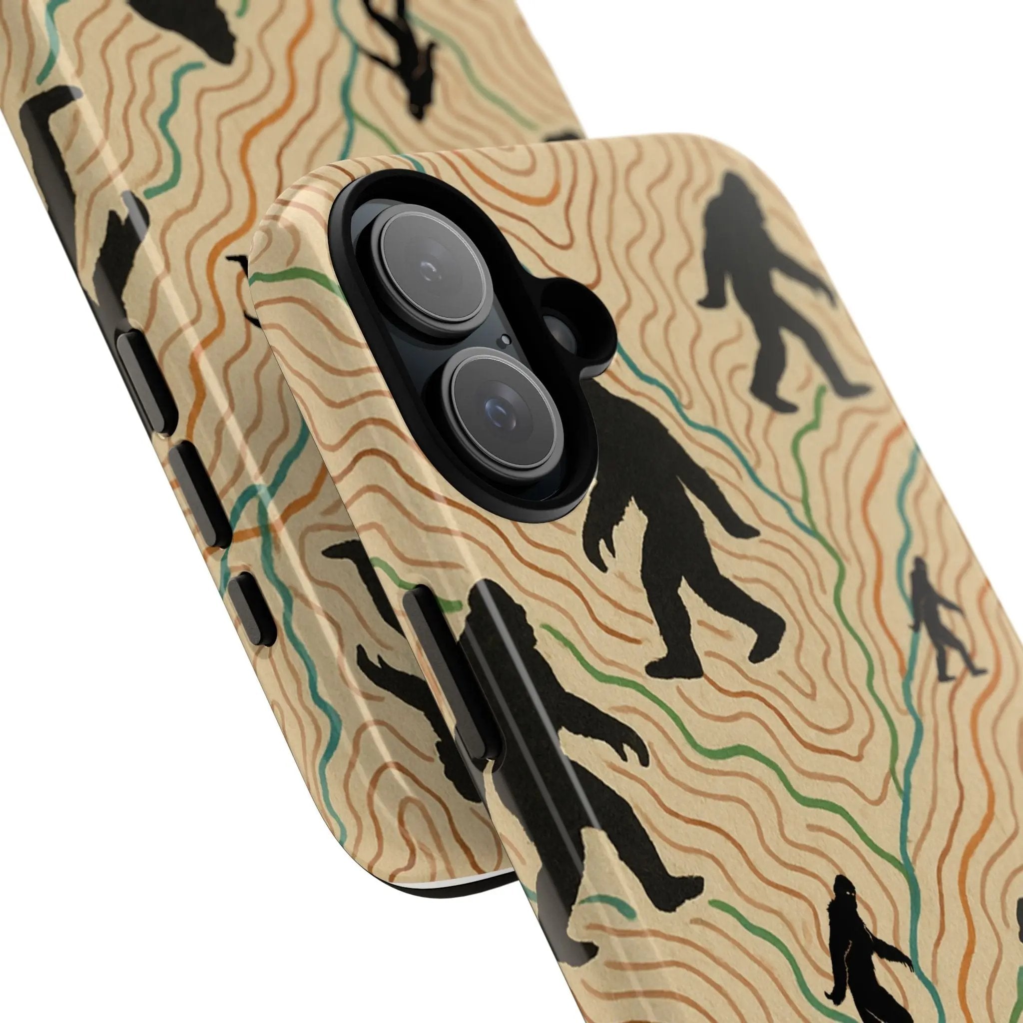Bigfoot Phone Case – Durable Adventure Phone Case, Unique Nature Lover Gift, Outdoor Accessories Printify