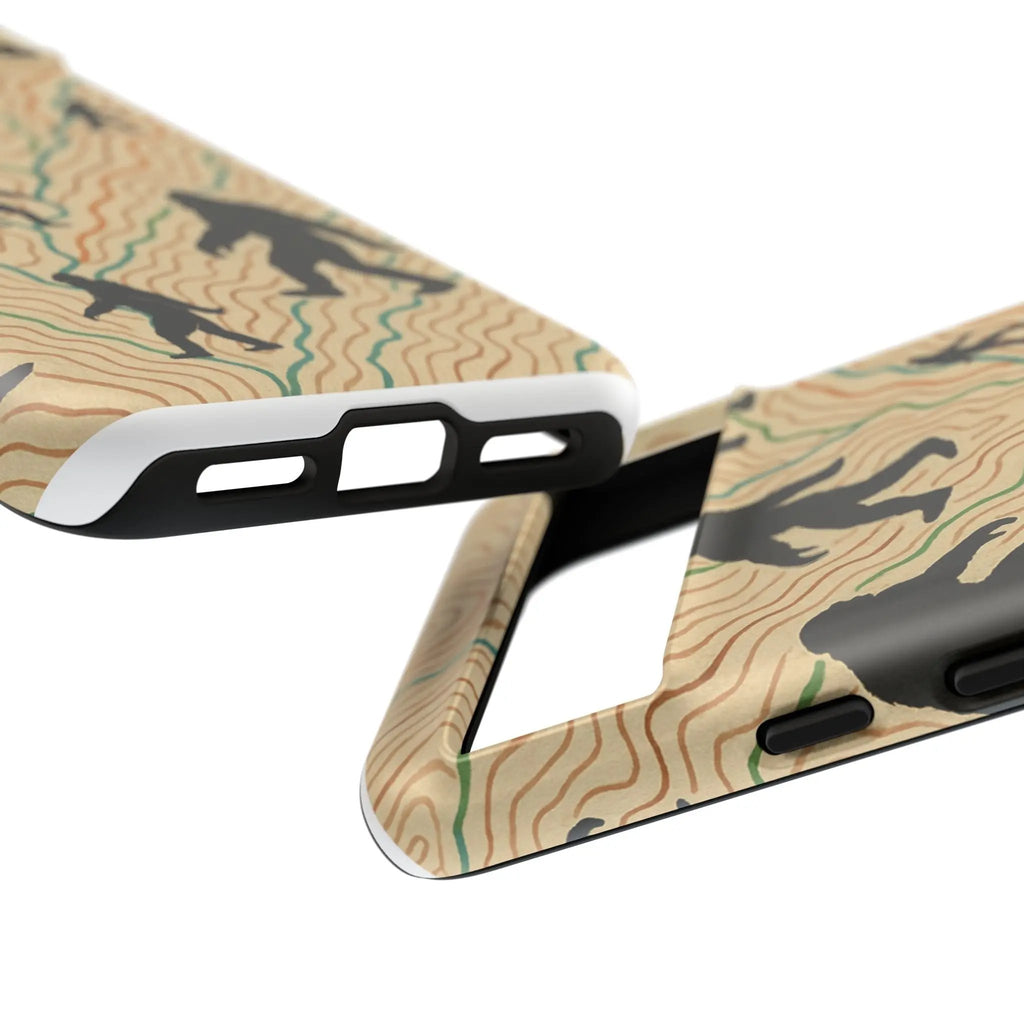 Bigfoot Phone Case – Durable Adventure Phone Case, Unique Nature Lover Gift, Outdoor Accessories Printify