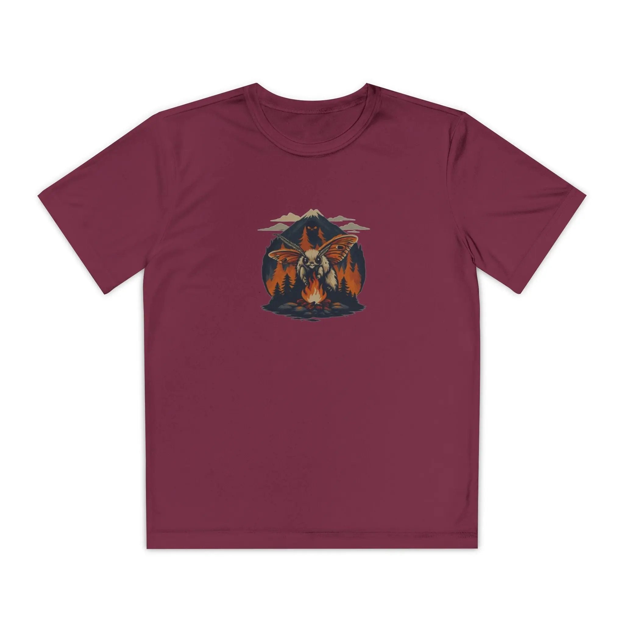 Youth Adventure Tee – Kids’ Mountain Design Outdoor & Hiking Shirt, Perfect Gift for Young Nature Lovers Printify