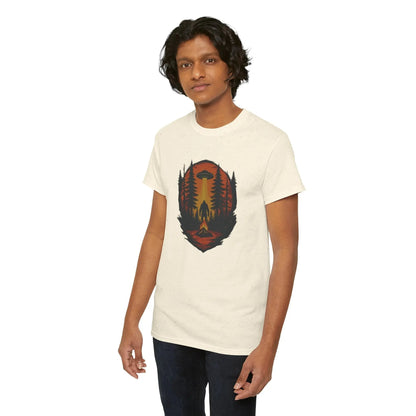 Nature-Inspired Adventure Tee – Unisex Cotton Camping & Outdoor Shirt, Perfect Gift for Nature Lovers Printify